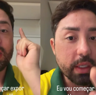 Rico Melquiades chora após se posicionar politicamente e revela medo: 'Nem quero sair da minha casa'
