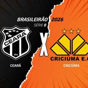 Ceará x Criciúma: onde assistir, escalações e arbitragem