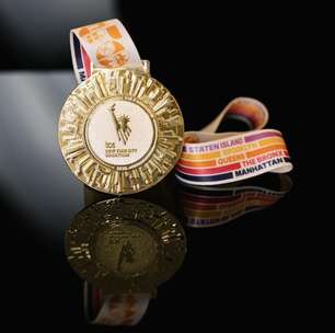 Maratona de Nova York revela medalha da edição de 2026