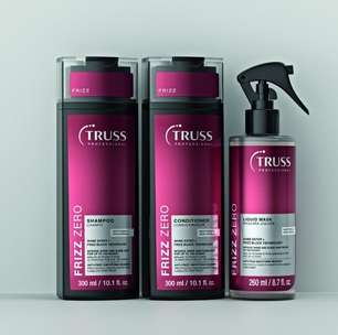 TRUSS renova linha Frizz Zero com ação por até 100 horas e fórmulas leves