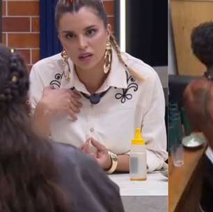 'A Fazenda 18': Mônica confronta Catherine após ouvir fofoca: 'Nunca falei'
