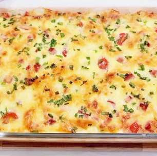 Torta de vegetais sem glúten muito leve, rápida e deliciosa, uma opção saudável e saborosa para a sua refeição