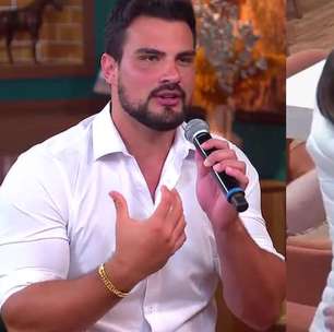 'A Fazenda 18': Eliminado, Renê reage ao abraço polêmico entre Ana e Serginho: 'Não'