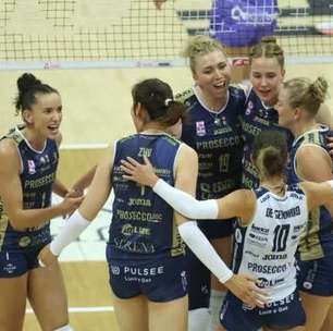 Conegliano, com Gabi titular, passa pelo Busto Arsizio