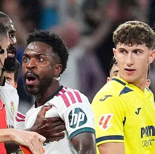 'Ele já bolado com o fim do relacionamento': Vini Jr. se exalta em campo, briga e é expulso em 1ª partida após rumores de separação de Virgínia; web reage