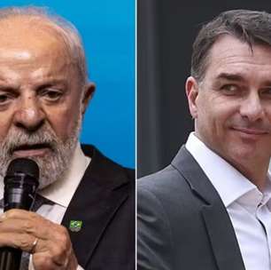 Lula e Flávio Bolsonaro: empate técnico nas pesquisas repercute na imprensa mundial