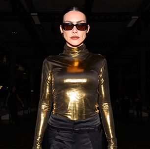 SPFW: Cleo Pires de dourado, Gkay com vestido bordado e + looks das famosas