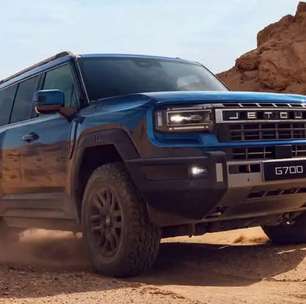 Jetour G700 chega ao Brasil ainda em outubro como SUV de luxo híbrido