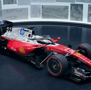 F1: Ferrari revela pintura especial para GP dos Estados Unidos