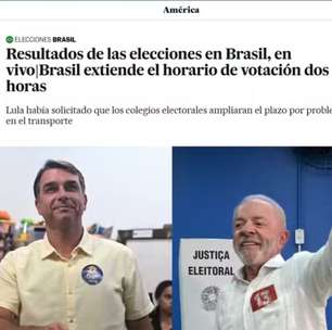 Imprensa internacional repercute prorrogação da votação e tensão no 2º turno no Brasil