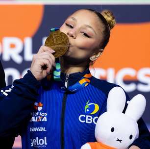 Flávia Saraiva conquista medalha de bronze no Mundial de Ginástica Artística