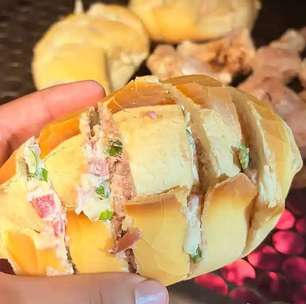 Pão de alho para churrasco bem gostoso, feito com recheio caseiro bem completo e crocante