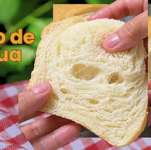Pão caseiro sem leite feito sem ovos e sem manteiga, uma opção econômica, fofinha e deliciosa