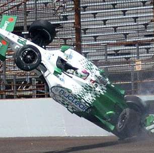 Veja forte acidente sofrido por piloto da Indy