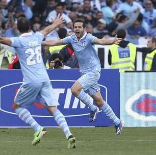 Lazio vence rival Roma e conquista 6ª Copa da Itália