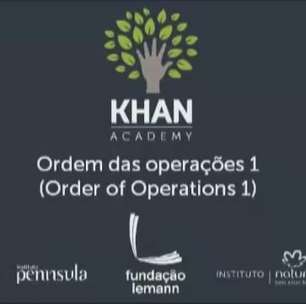 Ordem das operações 1