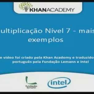 Multiplicação Nível 7 - mais exemplos