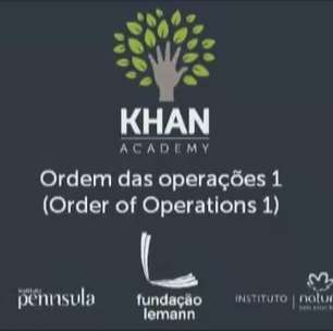 Ordem das operações