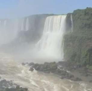 Cataratas do Iguaçu mostram exuberância e atraem visitantes