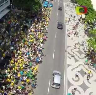 Drone captura imagens panorâmicas dos protestos no RJ