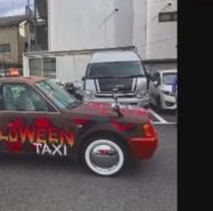 No Japão, andar de taxi será tenebroso