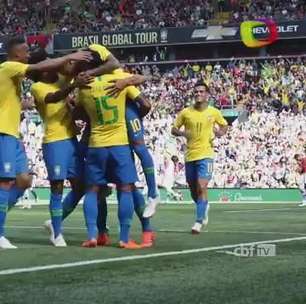 Brasil bate a Croácia por 2 a 0 em amistoso pré-Copa