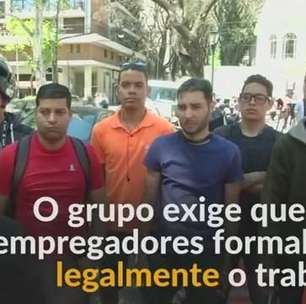 Entregadores se reúnem para garantir direitos trabalhistas