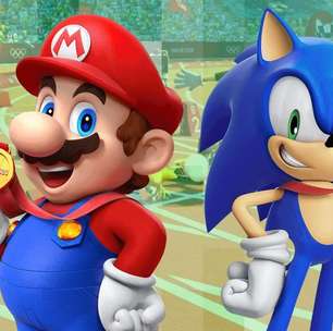 Ícones dos games, Mario e Sonic disputam olimpíadas nos games