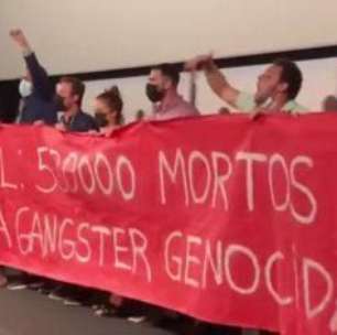 Em Cannes, protestos contra Bolsonaro na première do novo filme de Karim Aînouz