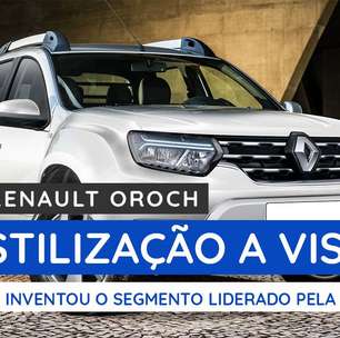 Nova Renault Oroch: reestilização à vista!