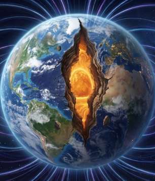 Jatos de ferro fundido provenientes do Oceano Pacífico alteram a órbita da Terra; cientistas afirmam que o motor do campo magnético terrestre é menos estável do que se pensava