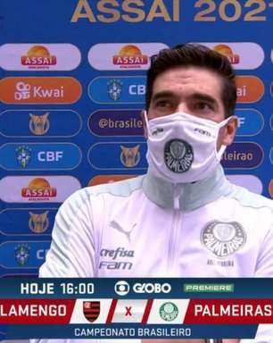 Abel Ferreira, antes de jogo contra o Flamengo: 'Estou à espera de ser despedido'