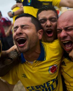 RJ: colombianos vão às lágrimas ao vencer a Costa do Marfim