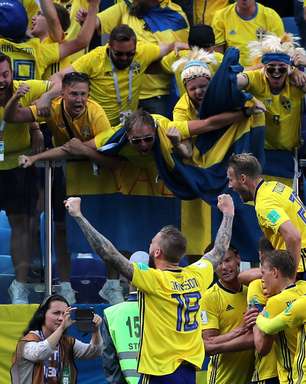 Com VAR, Suécia converte pênalti e vence Coreia do Sul