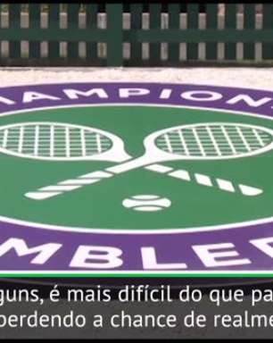TÊNIS: Wimbledon: Navratilova sobre adiamento de Wimbledon: "Essa situação do coronavírus é difícil para todos os tenistas"
