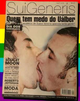 Paulo Gustavo deu histórico beijo gay em capa de 1999