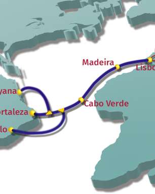 Ellalink, cabo submarino que liga Brasil a Portugal, entra em operação