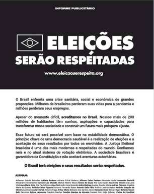 "Vamos ficar quietos assistindo a isso?", diz empresário