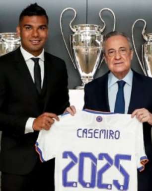 Casemiro renova contrato com o Real Madrid até 2025