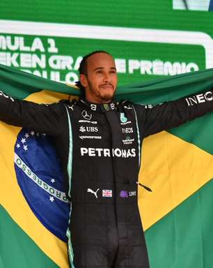 Hamilton resgata bandeira brasileira e faz o Brasil chorar