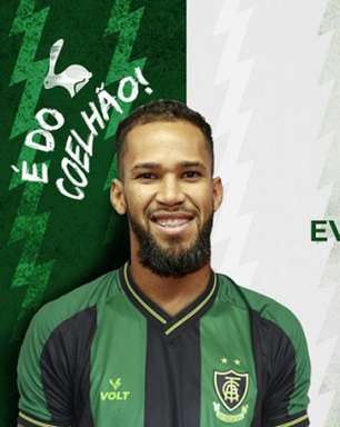 América-MG anuncia o atacante Everaldo, ex-Sport e Corinthians
