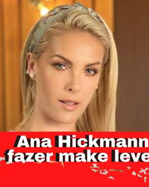 Ana Hickmann ensina a fazer make leve e rápida com brilho