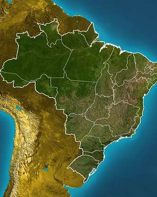 Previsão Brasil - Chuva em boa parte do país