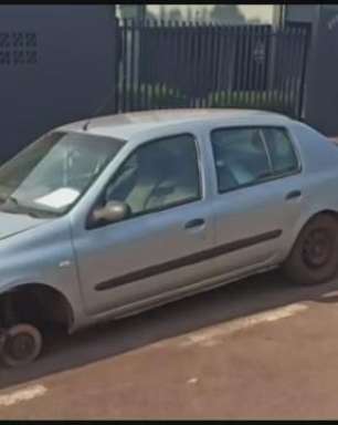 Polícia Militar recupera carro com registro de furto na área rural de Toledo