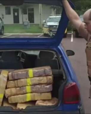 Polícia apreende mais de 100 kg de maconha em Ouro Verde do Oeste