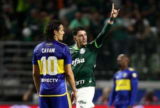 A decisão nos pênaltis de Palmeiras 0 (2) x (4) 0 Boca Juniors