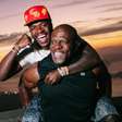 Vini Jr. e Virginia visitam o Cristo Redentor antes da abertura com Terry Crews