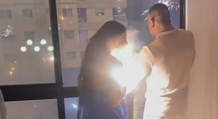 Fogos de artifício entram por janela de apartamento e queimam mulher em SC
