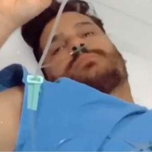 Cauan deixa UTI e é transferido para quarto do hospital