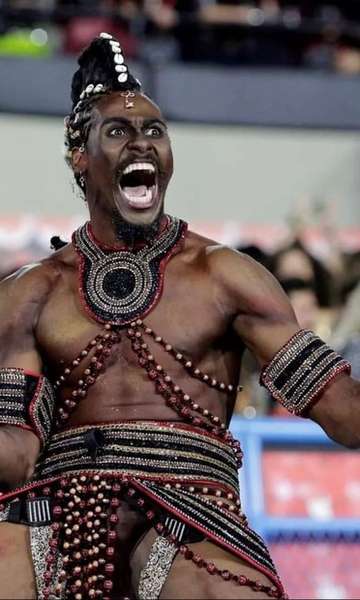 Conhe&ccedil;a o ator que incorporou Exu na Grande Rio 